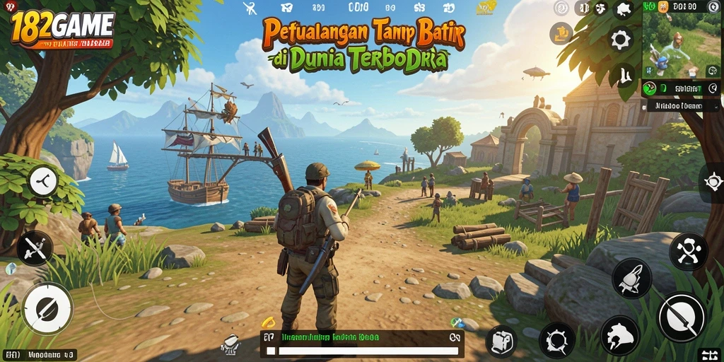 Gameplay Open World yang menakjubkan di 182GAME.