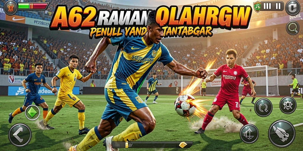 Tampilan gameplay AA62 menampilkan aksi olahraga yang menarik dan kompetitif.