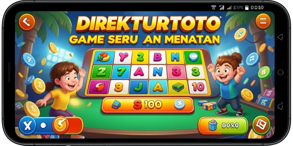 Tampilan gameplay seru di DIREKTURTOTO yang penuh aksi bingo.