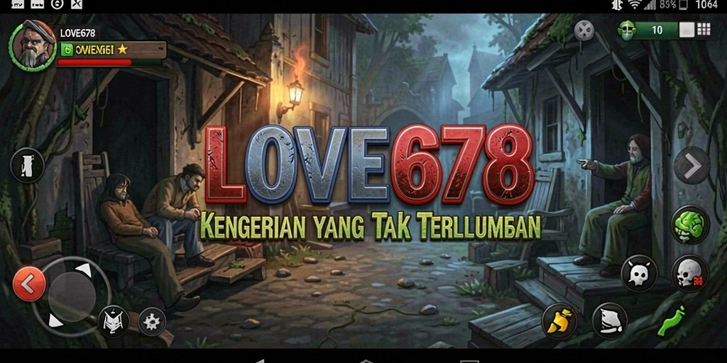 Tampilan menegangkan dari gameplay Horror LOVE678 yang memukau.
