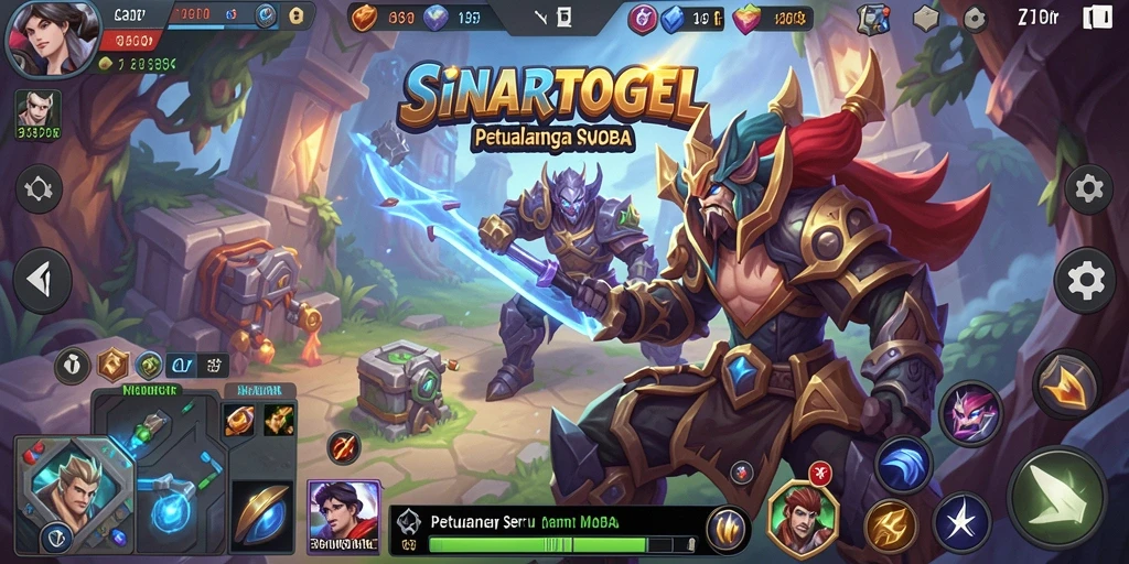 Tampilan gameplay seru dari SINARTOGEL dengan karakter yang menarik.